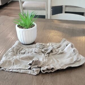 Indigo Rein High Waist Tan Shorts